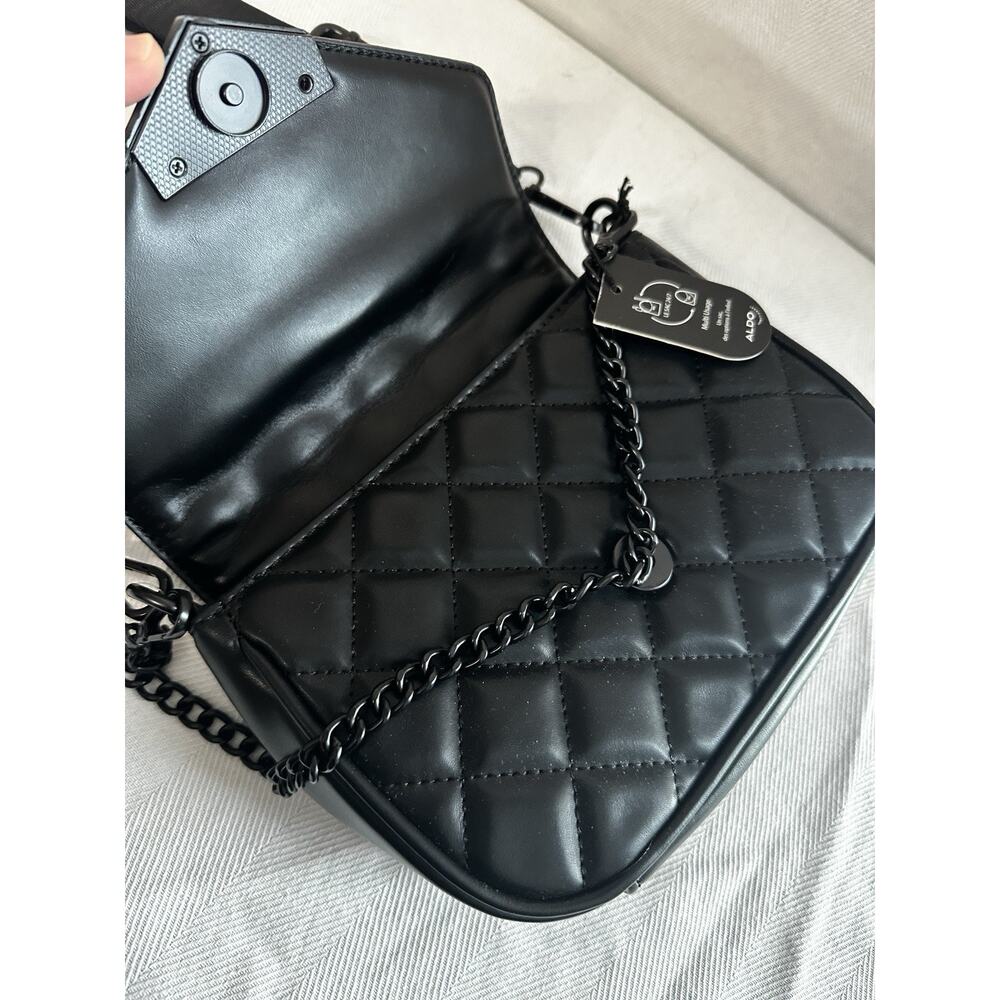 Aldo Miraewinx Women City Handbags Black New (NWT) - Picture 7 of 10